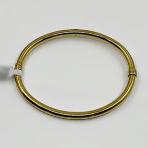 Bracelet or 18k 6.41 grs rigide ouvrant largeur 4 mm