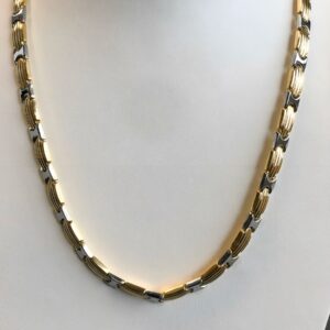 Collier or 18k 25.87grs longueur 45cm largeur 6.50mm