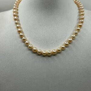 Collier de perles 42cm perles 7mm