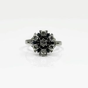 Bague or 18k 3.11grs Diamant 0.10 carat no 51