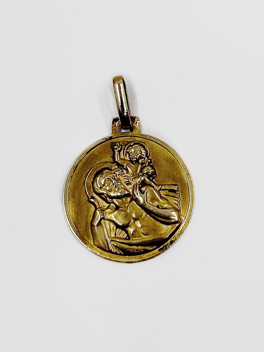 Médaille Christ or 18k 1.11grs