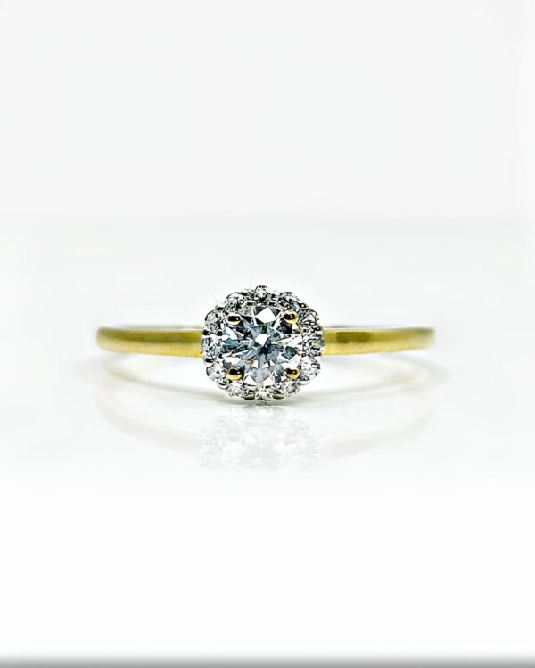 Bague or 18k 2.22grs Oz no 67