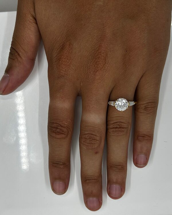 Bague Semi Précieuse Or 18k 2.96grs no 56