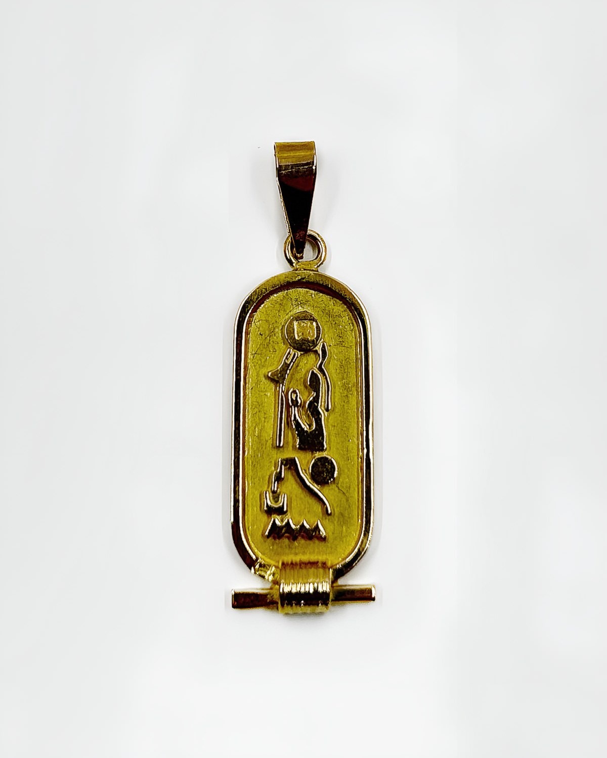 Pendentif Cartouche Egyptienne or 18k 2.39grs