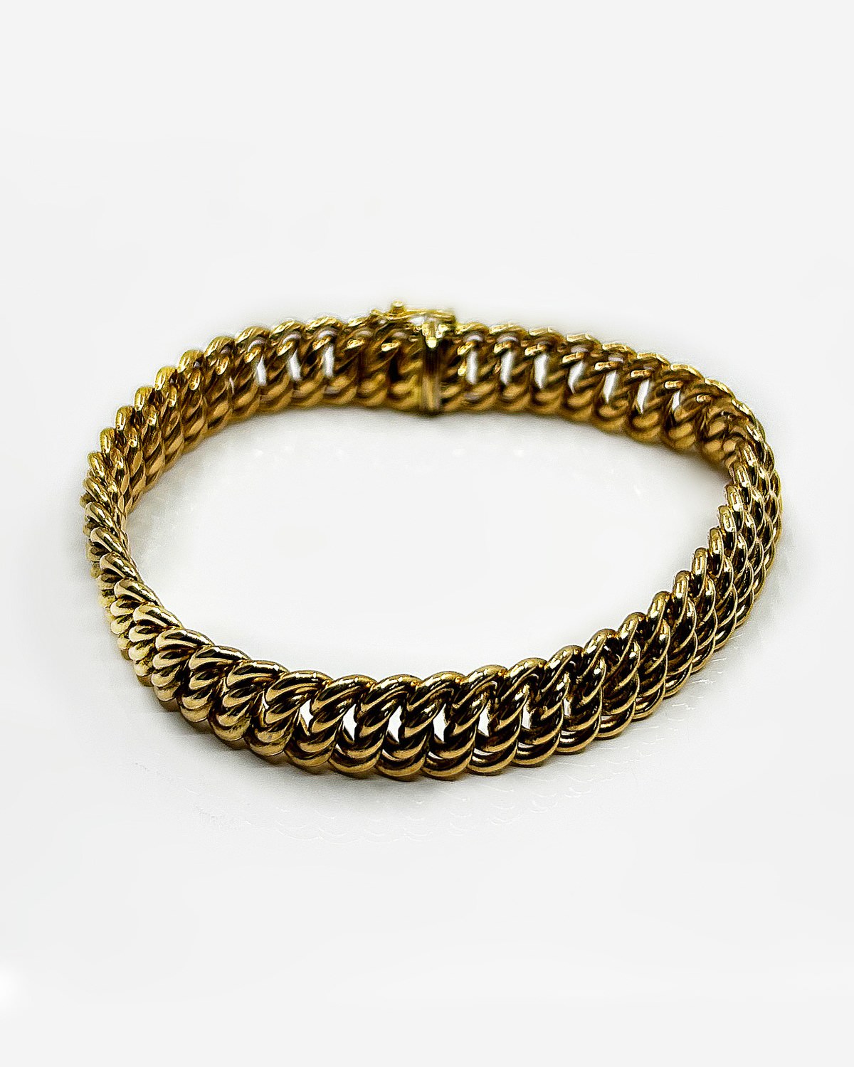 Bracelet or 18k Maille Américaine 16.10grs - 20cm