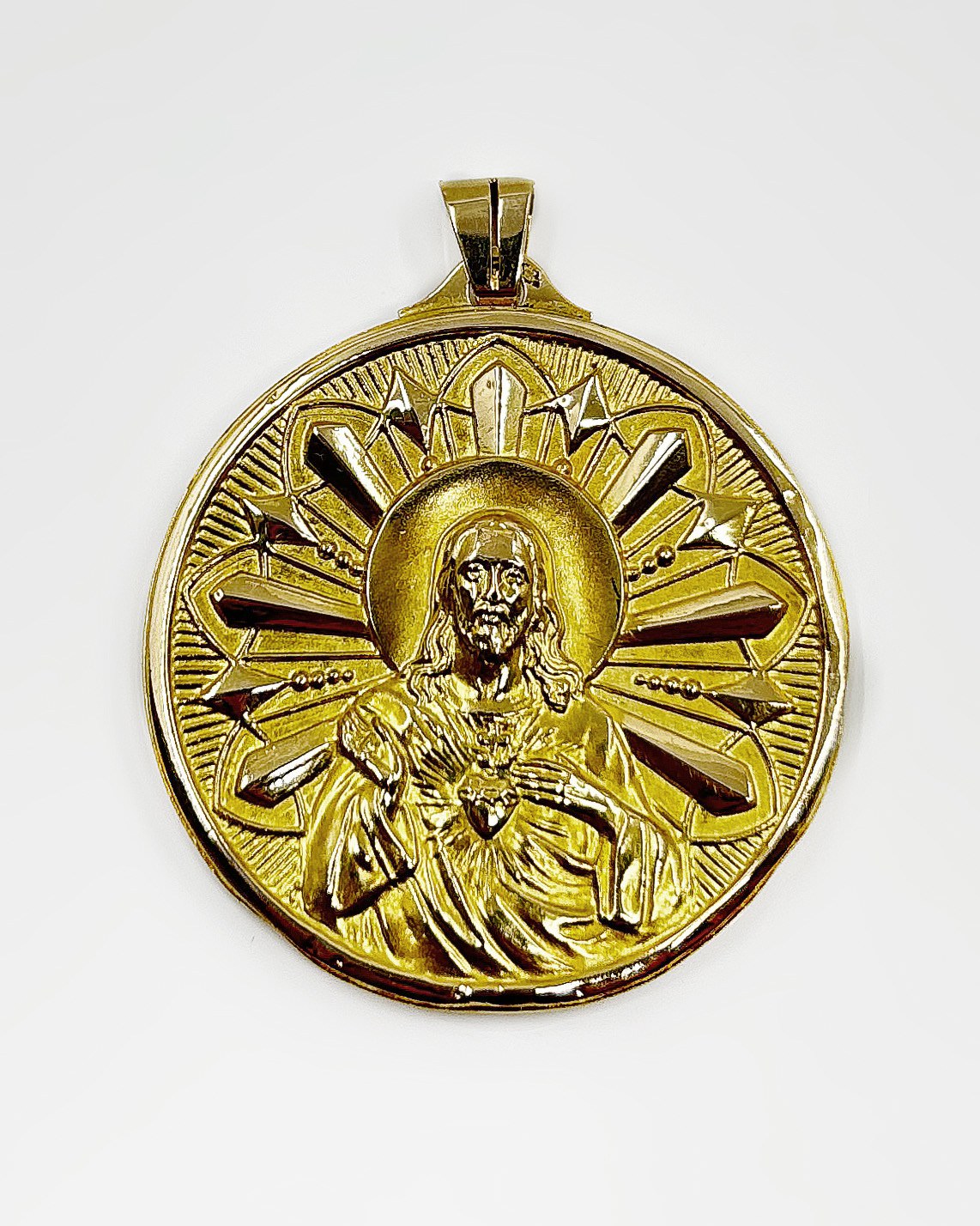 Médaille religieuses d'occasion or 18k 6.48grs