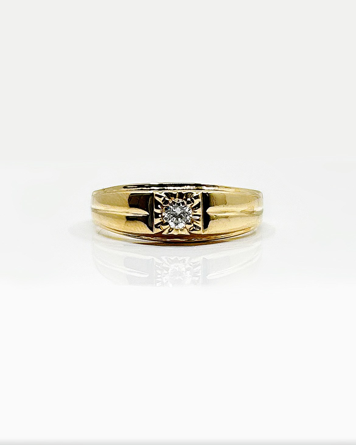 Bague d'occasion or 18k 4.29grs Oz - 64