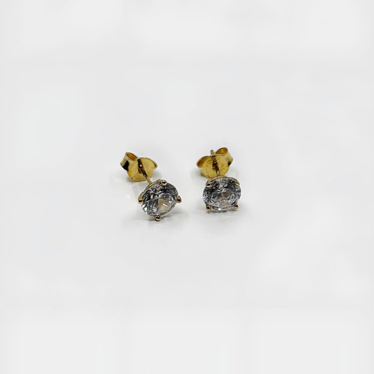 Boucles d'oreilles or oxide 6.00 mm