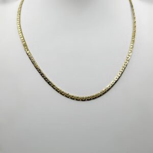 Chaine Haricot or 18k 12.90 grs - 45cm