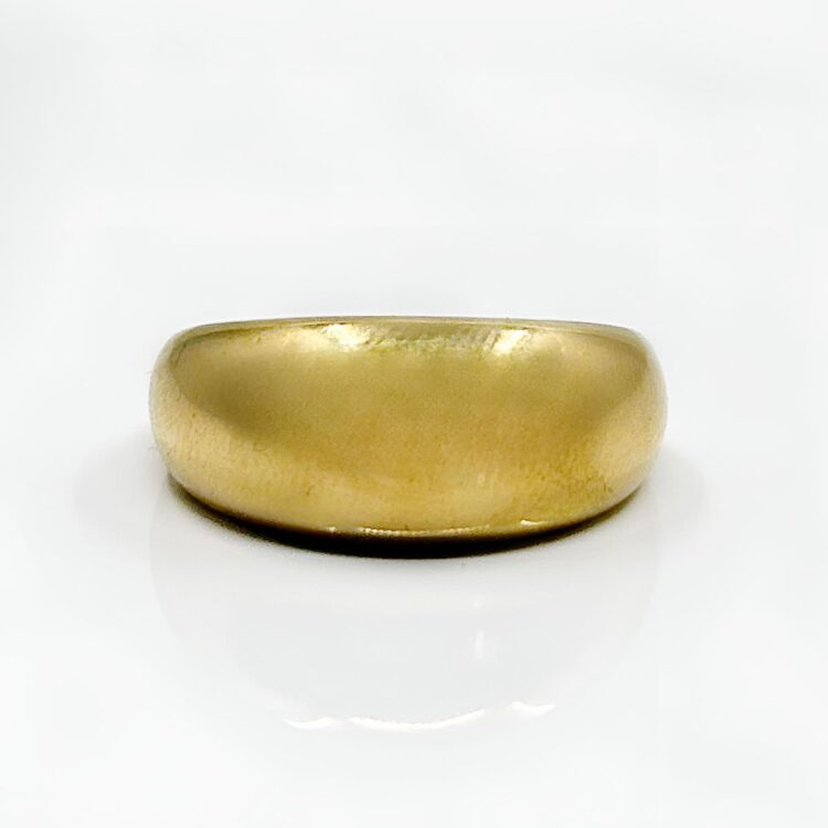 Bague d'occasion or jaune 18k 3.68grs - 52