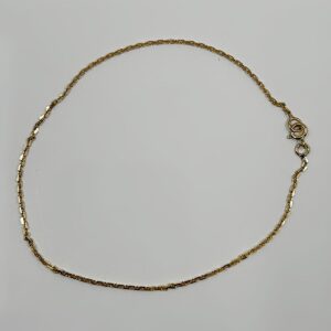 Chaine Cheville Forcat or 18k 4.05grs 25cm