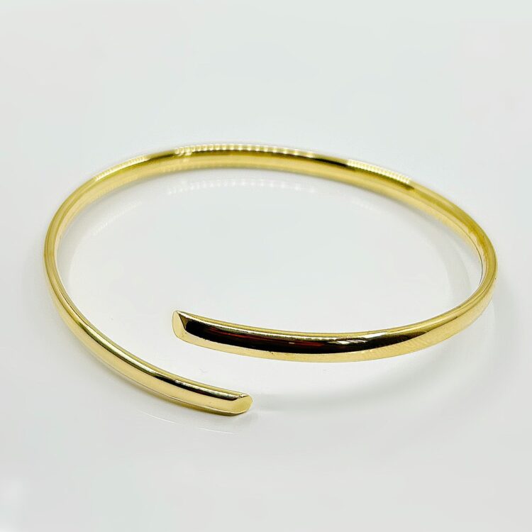 Bracelet Rigide Or 18k 8.92grs