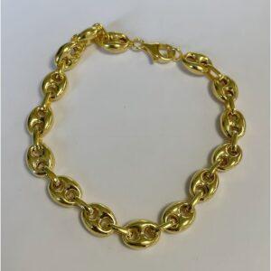 Bracelet Grain de Café or 18k 9.95grs - long 18cm