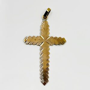 Croix d'occasion or 18k 2 grs