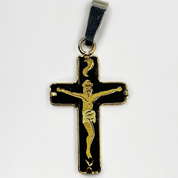 Pendentif Croix d'occasion or 18k 2.42grs