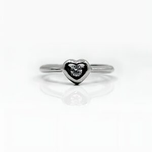 Bague platine d'occasion 5.59grs diamant no 54