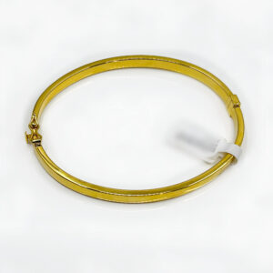 Bracelet or 18k 10.50 grs rigide ouvrant largeur 5 m