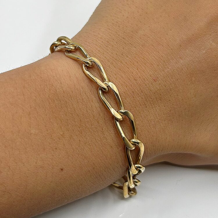 Bracelet or 18k Fantaisie 20.66grs