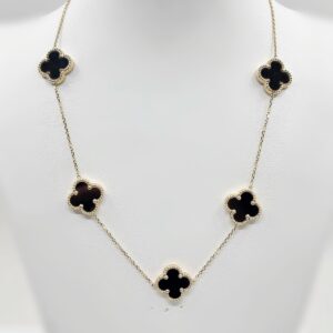 Collier or 18k Onyx 14.50grs - 45cm