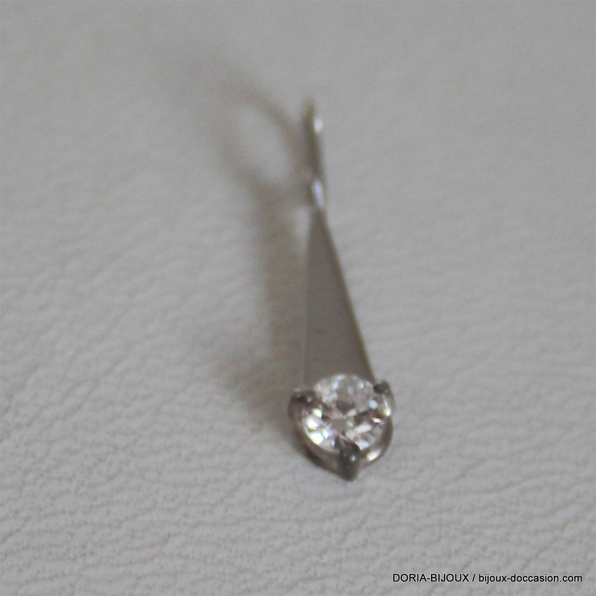 Pendentif Or 750 Diamant - 0.4grs