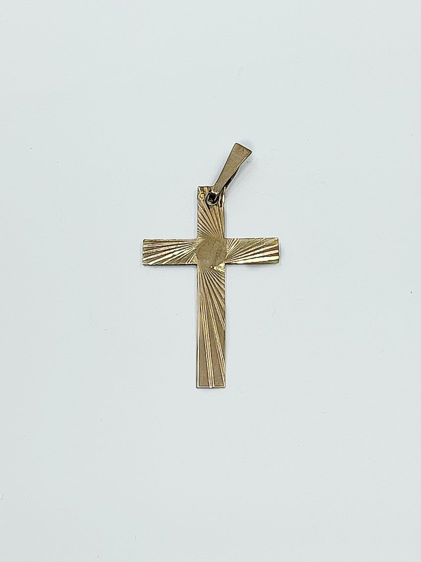 Croix or 18k 1.40grs 31mm x 20mm