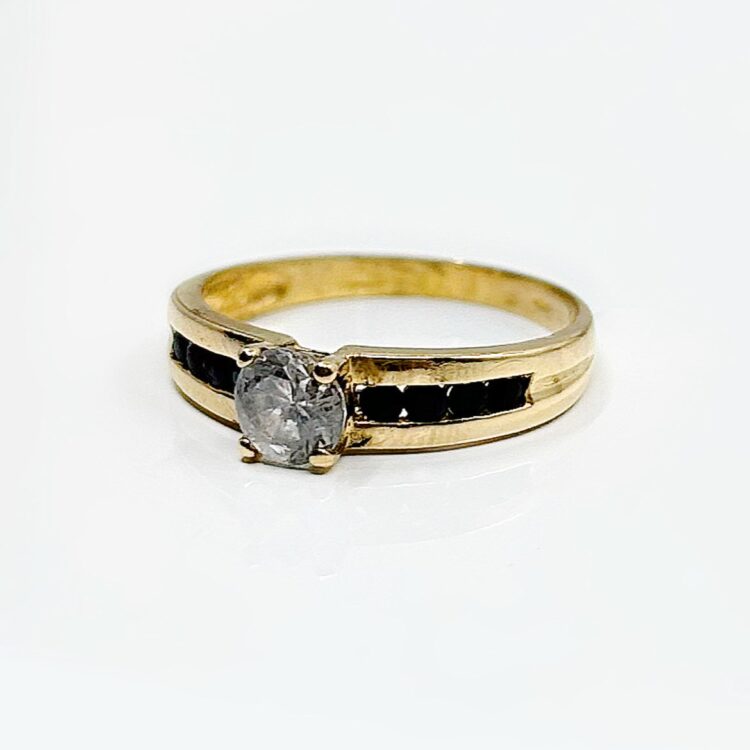 Bague or 18k Oz Saphir 2.10grs - no 53