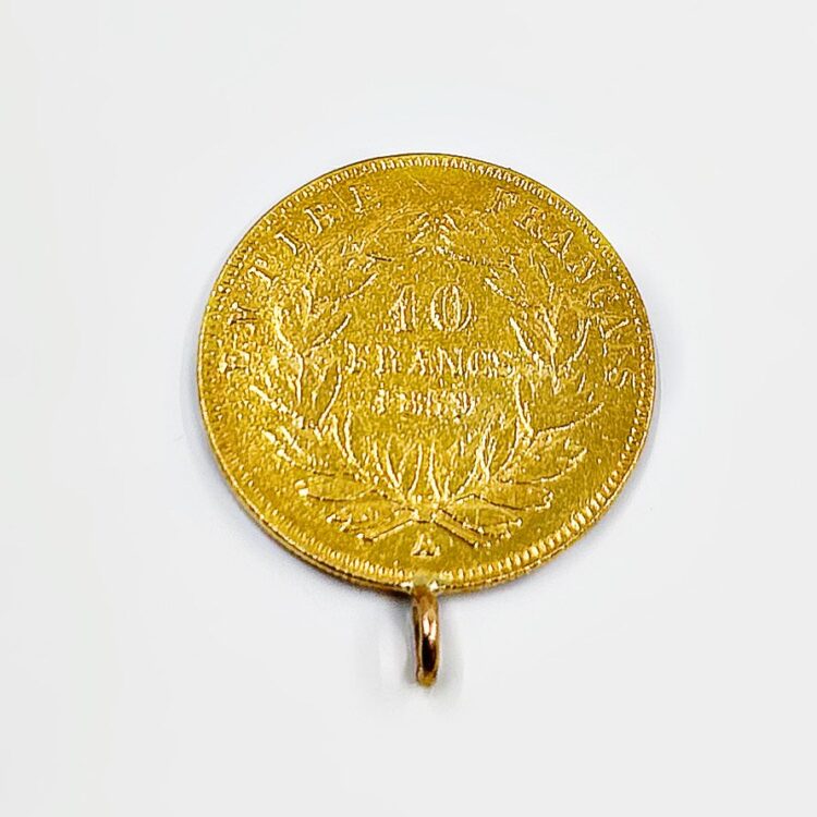 Pièce de 10 Francs or 18k 3.22grs